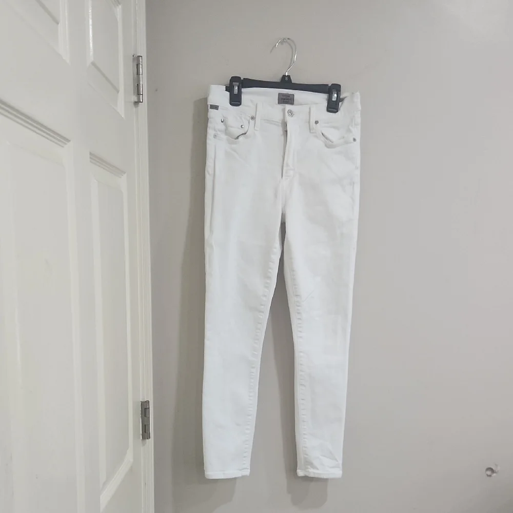 Citizens Of Humanity Women's White Skinny Jeans